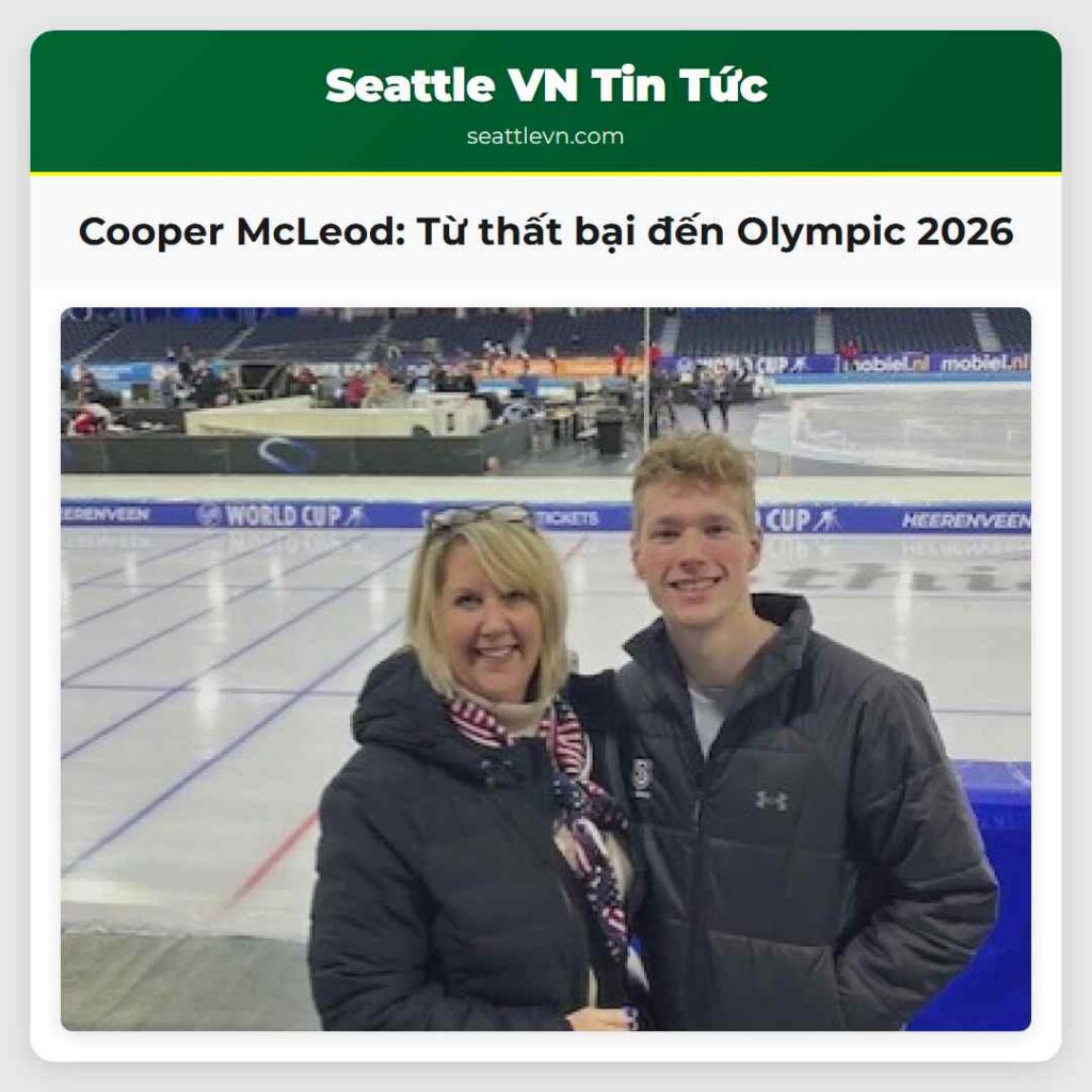 Cooper McLeod: Từ thất bại đến Olympic 2026