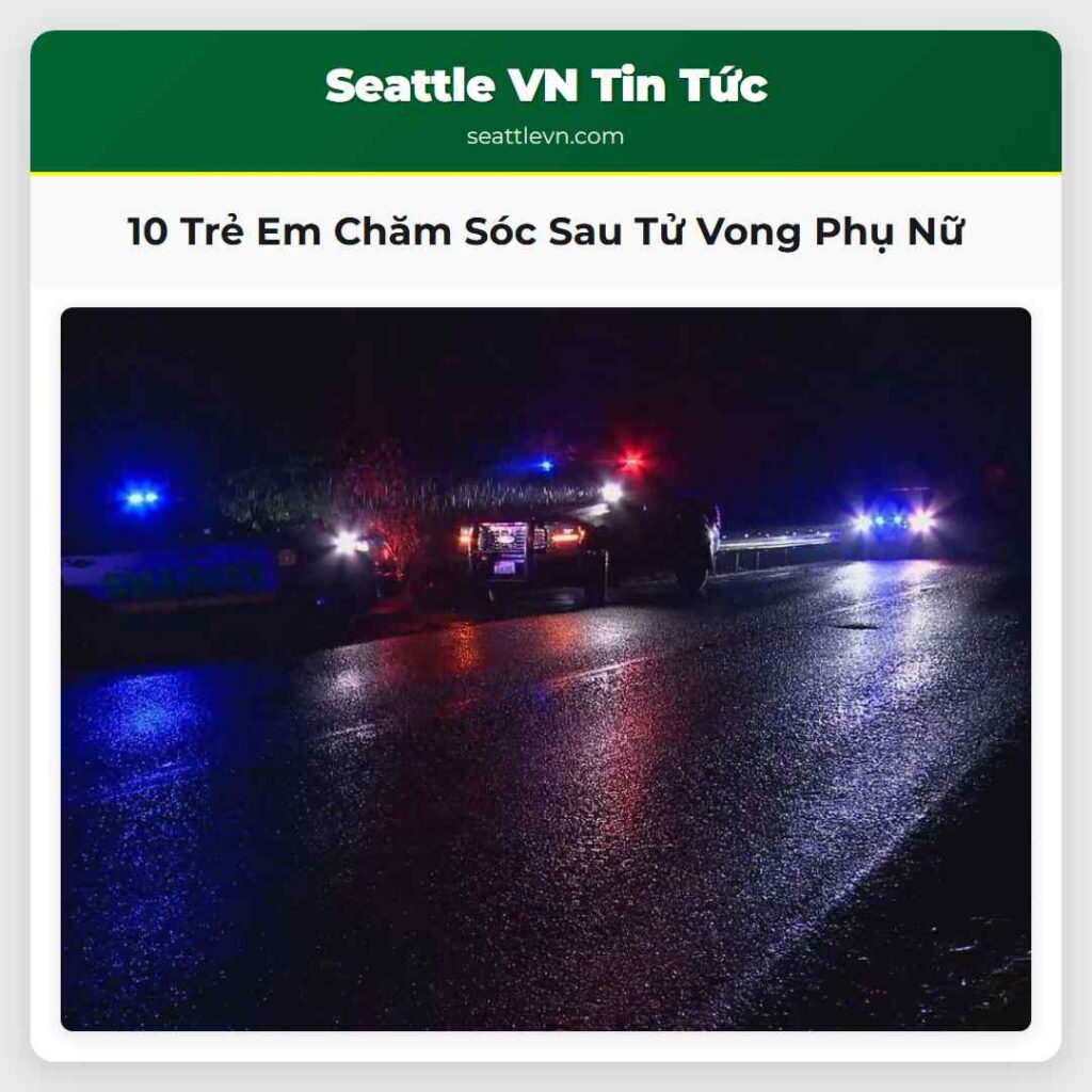 10 Trẻ Em Chăm Sóc Sau Tử Vong Phụ Nữ