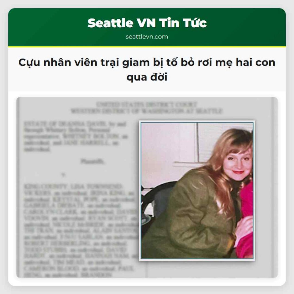 Cựu nhân viên trại giam bị tố bỏ rơi mẹ hai con