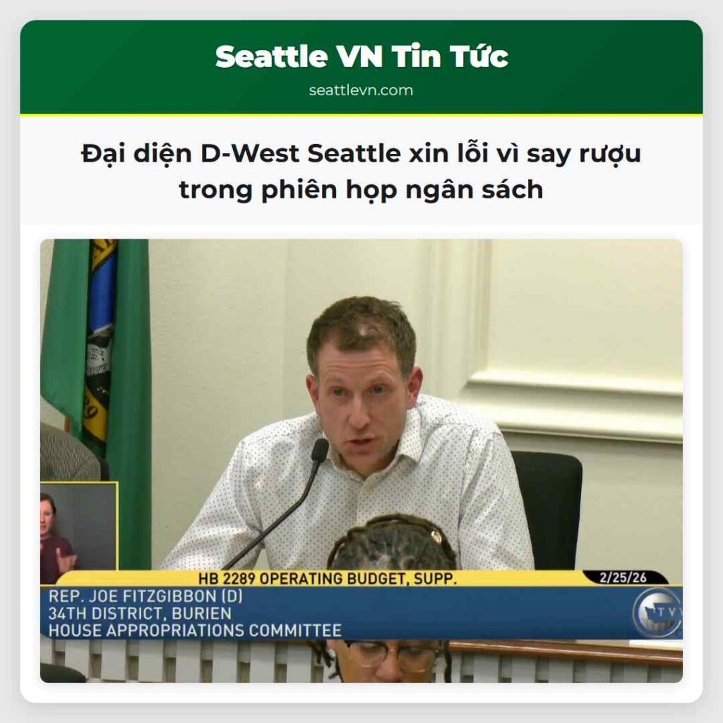Đại diện D-West Seattle xin lỗi vì say rượu trong