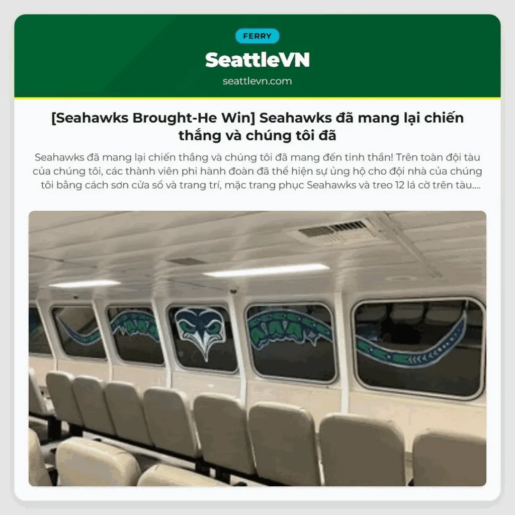 [Seahawks Brought-He Win] Seahawks đã mang lại chiến thắng và chúng tôi đã
