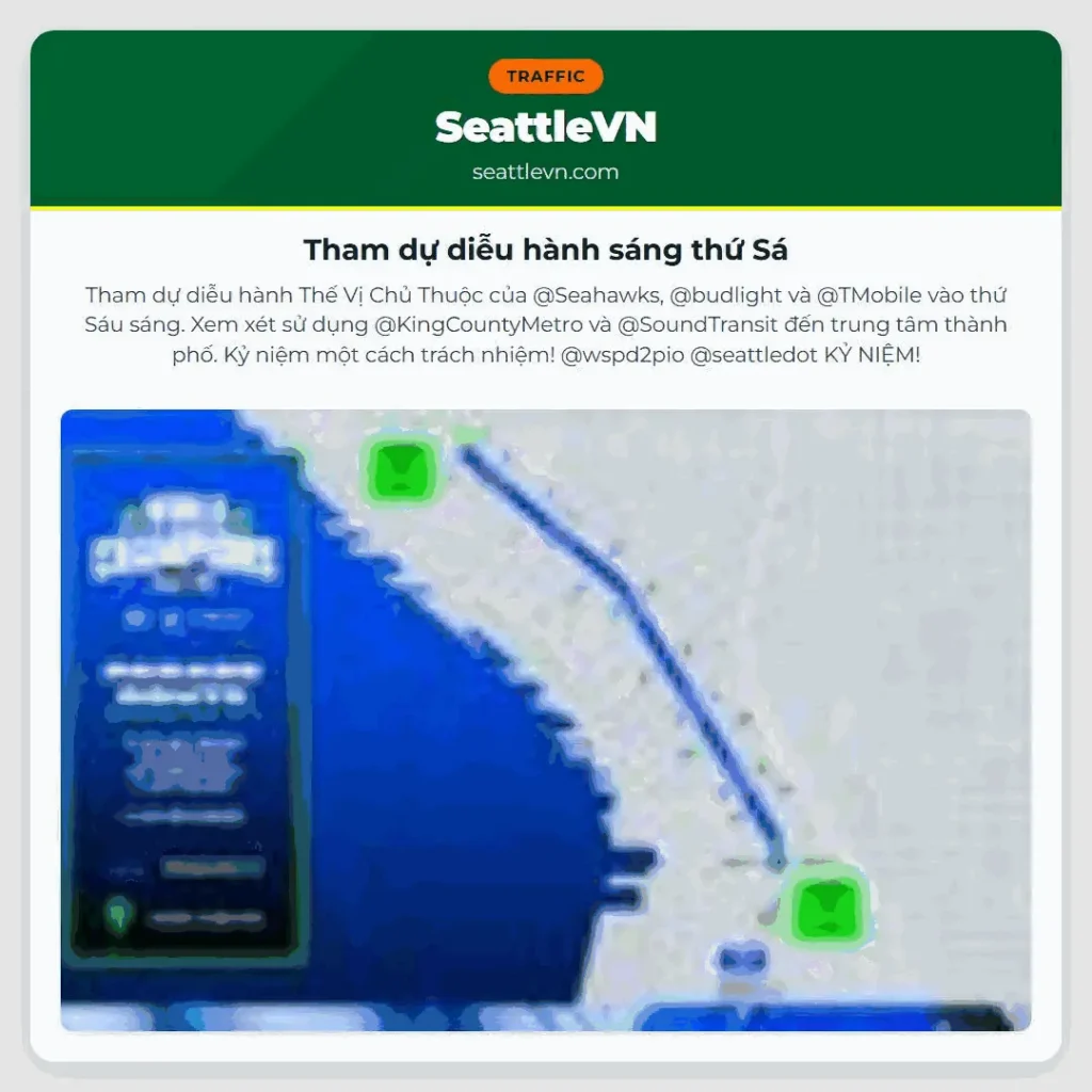 Tham dự diễu hành sáng thứ Sá