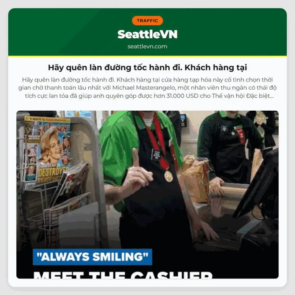 Hãy quên làn đường tốc hành đi. Khách hàng tại