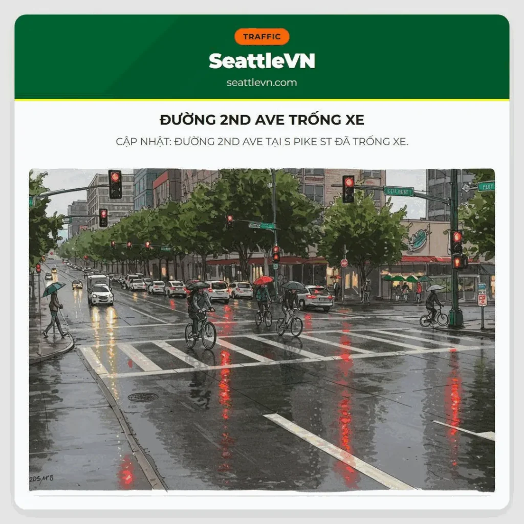 ĐƯỜNG 2ND AVE TRỐNG XE