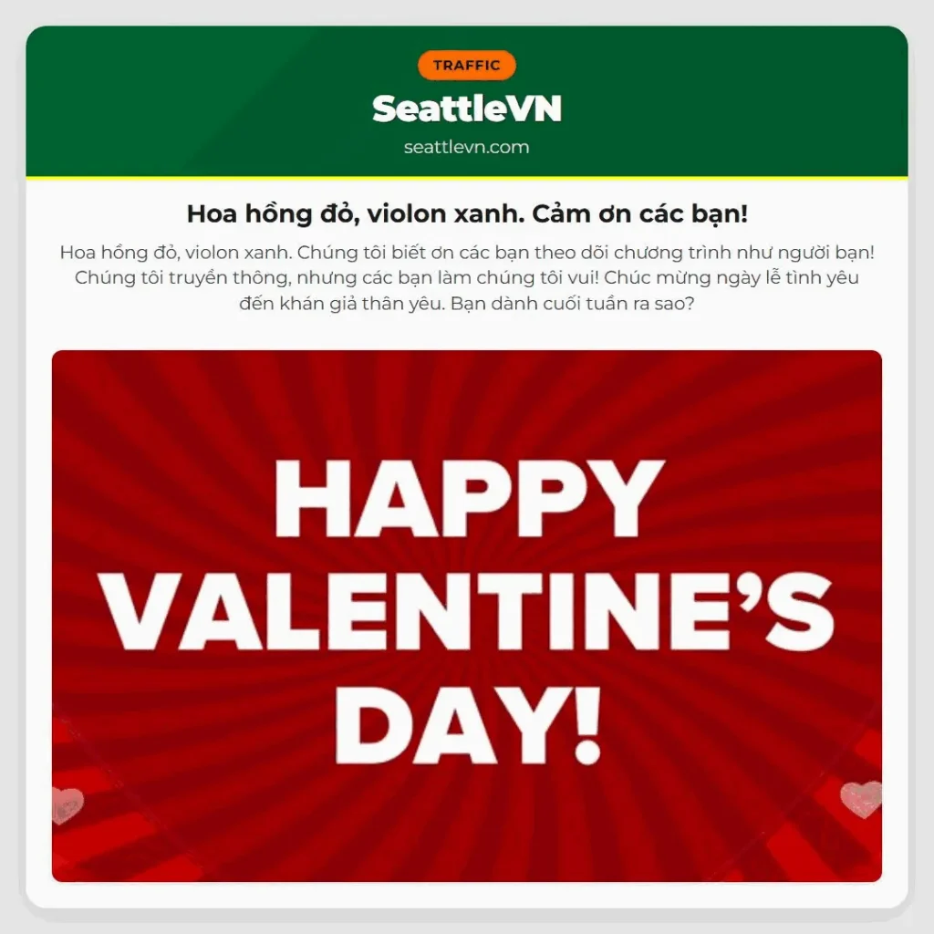 Hoa hồng đỏ, violon xanh. Cảm ơn các bạn!