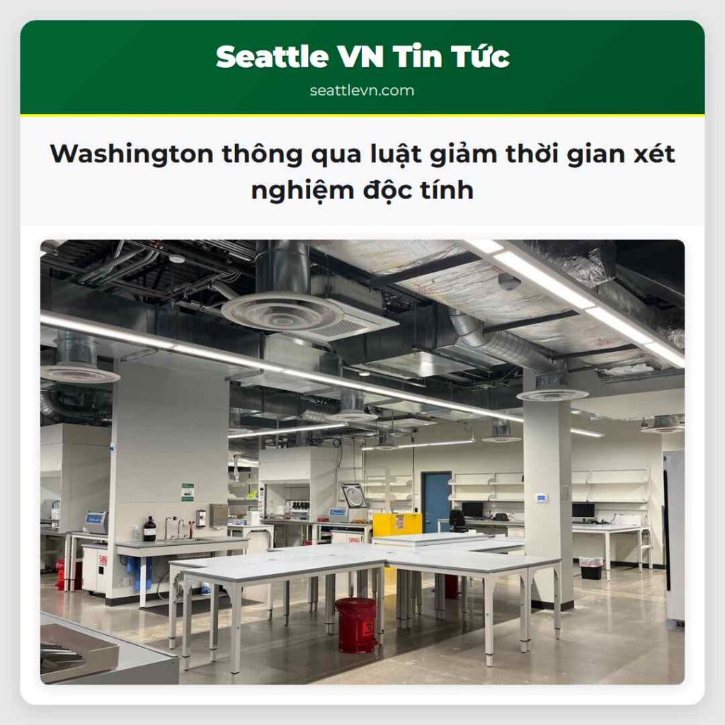 Washington thông qua luật giảm thời gian xét
