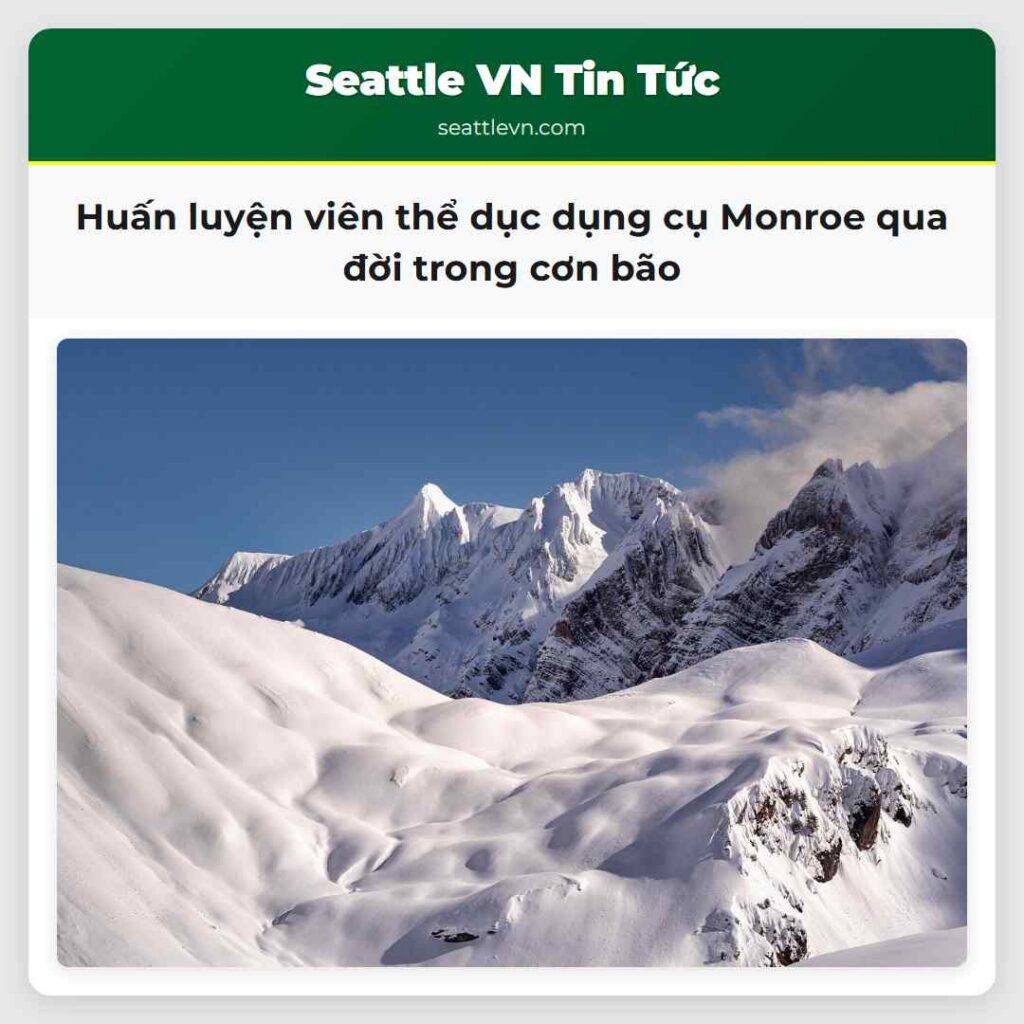 Huấn luyện viên thể dục dụng cụ Monroe qua đời