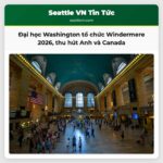 Đại học Washington đăng cai giải đua thuyền Windermere 2026 thu hút đội tuyển Anh và Canada