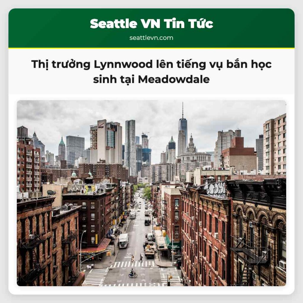 Thị trưởng Lynnwood lên tiếng vụ bắn học sinh tại