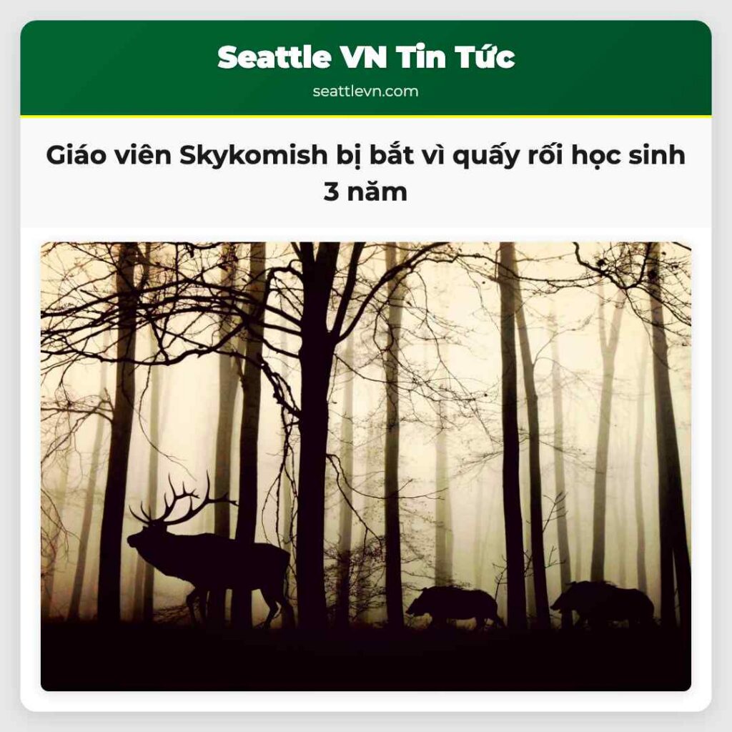 Giáo viên Skykomish bị bắt vì quấy rối học sinh 3