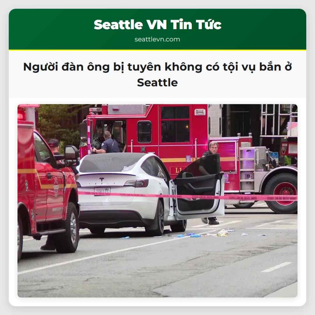 Người đàn ông bị tuyên không có tội vụ bắn ở