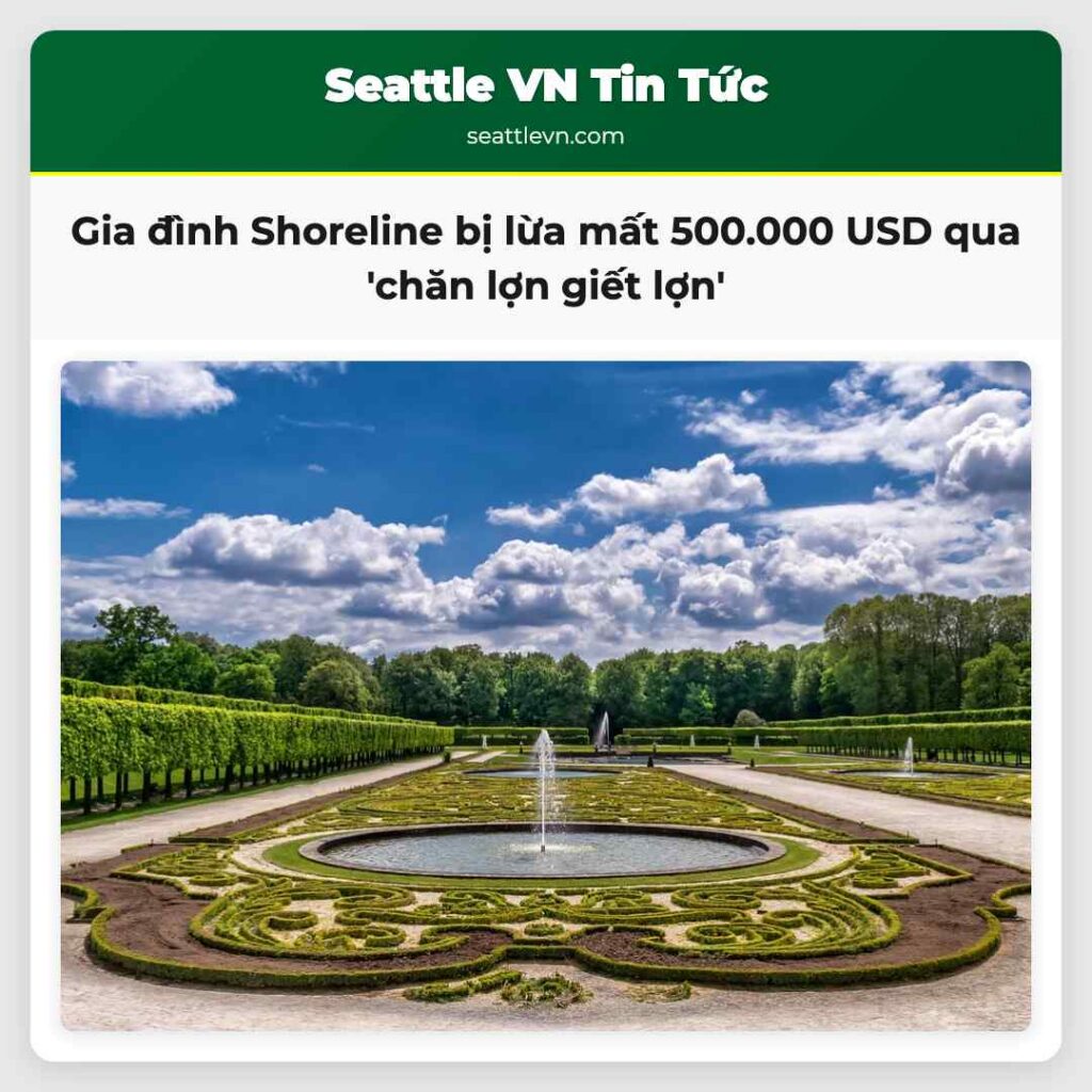 Gia đình Shoreline bị lừa mất 500.000 USD qua