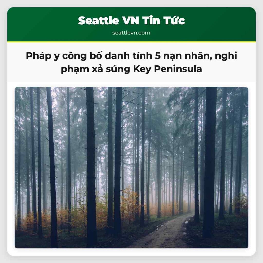 Pháp y công bố danh tính 5 nạn nhân, nghi phạm xả