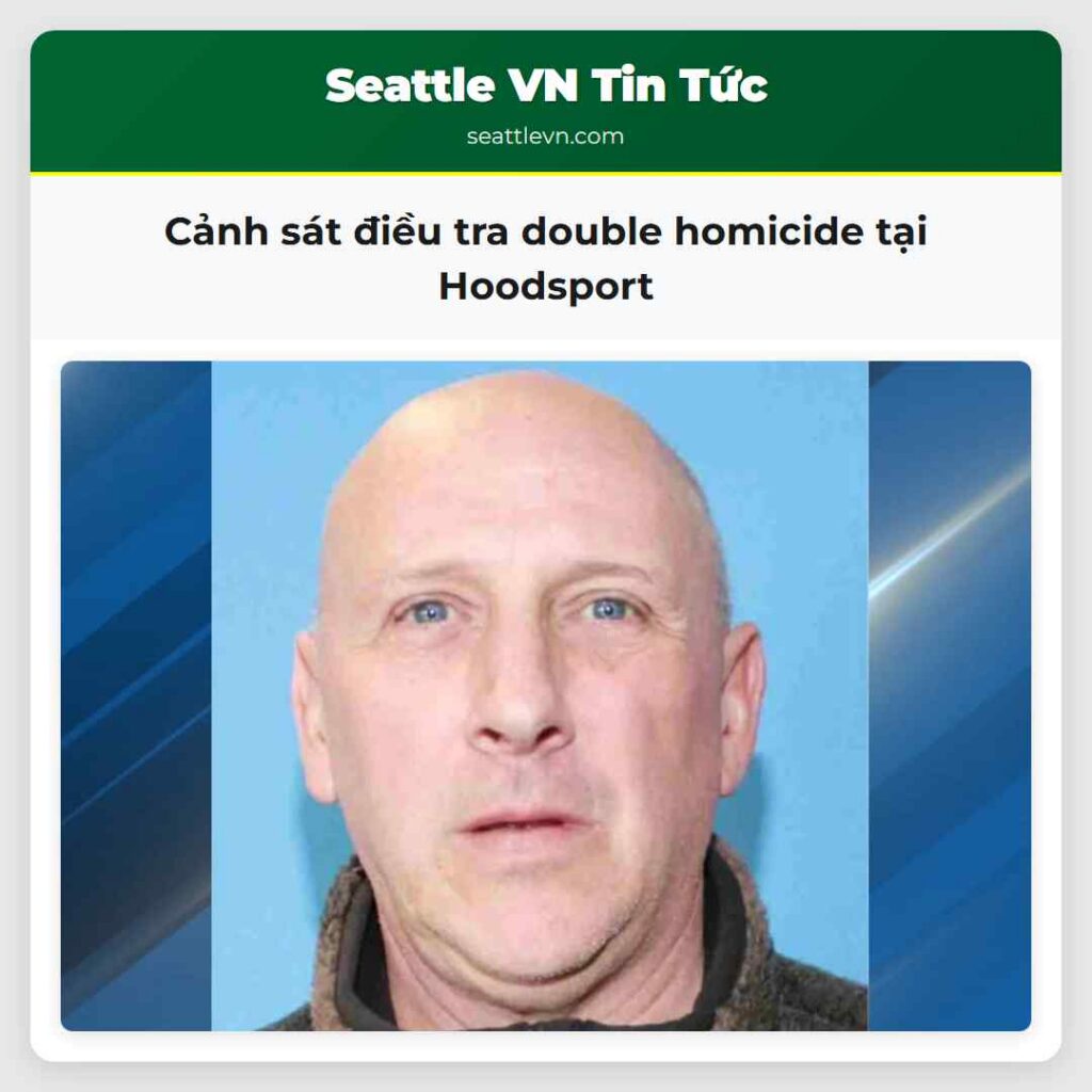 Cảnh sát điều tra double homicide tại Hoodsport