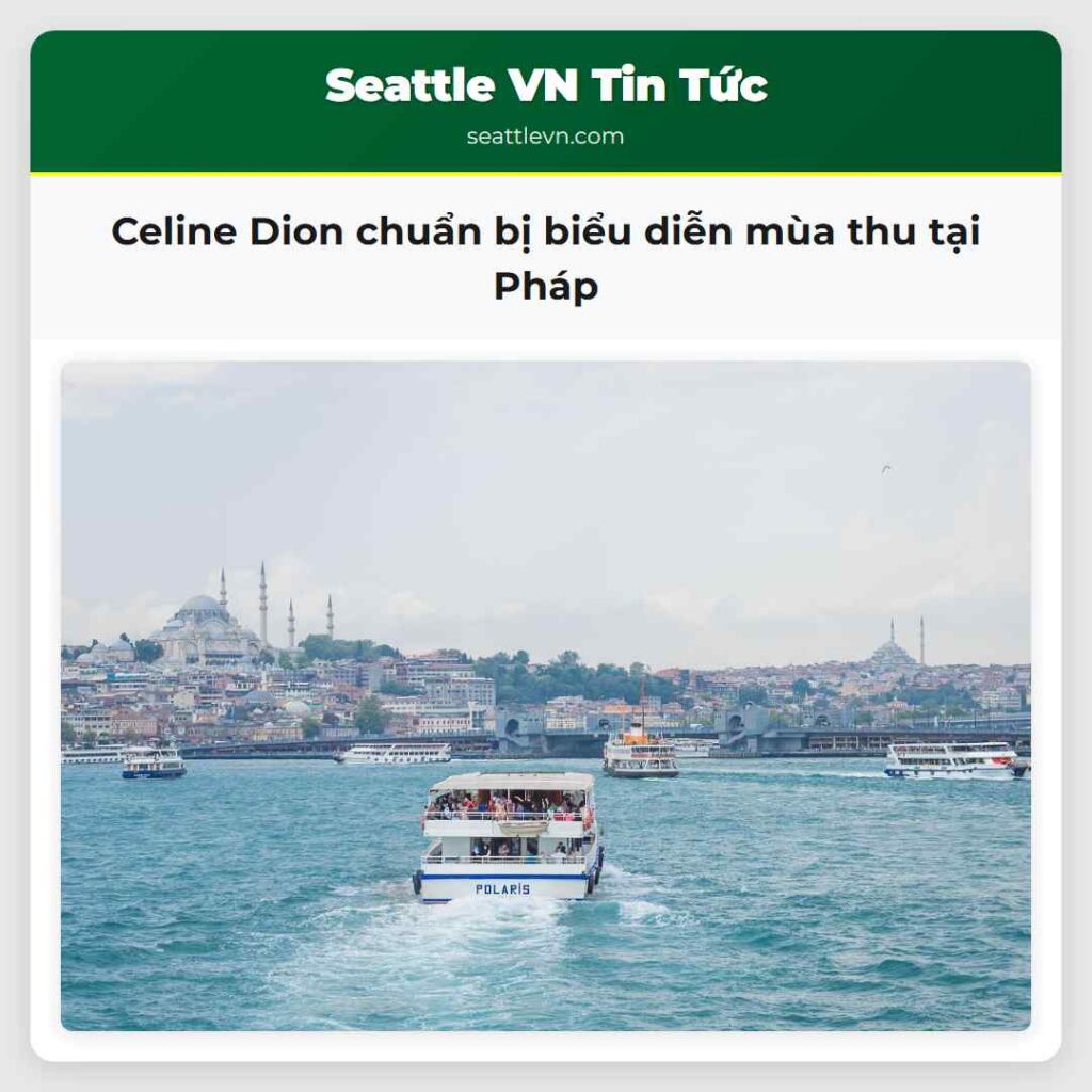 Celine Dion chuẩn bị biểu diễn mùa thu tại Pháp