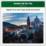 Người lái xe trốn chạy với tốc độ hơn 100 dặm/giờ bị bắt tại Everett