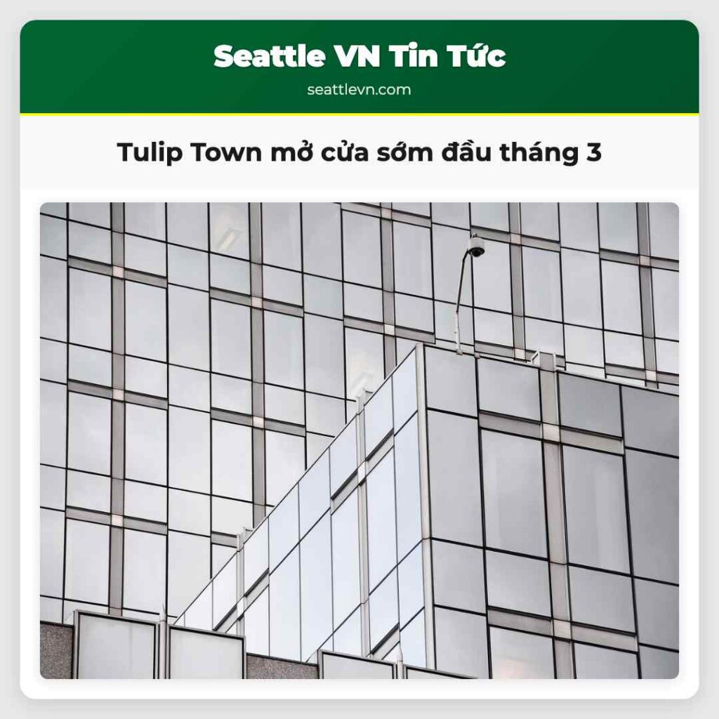 Tulip Town mở cửa sớm đầu tháng 3