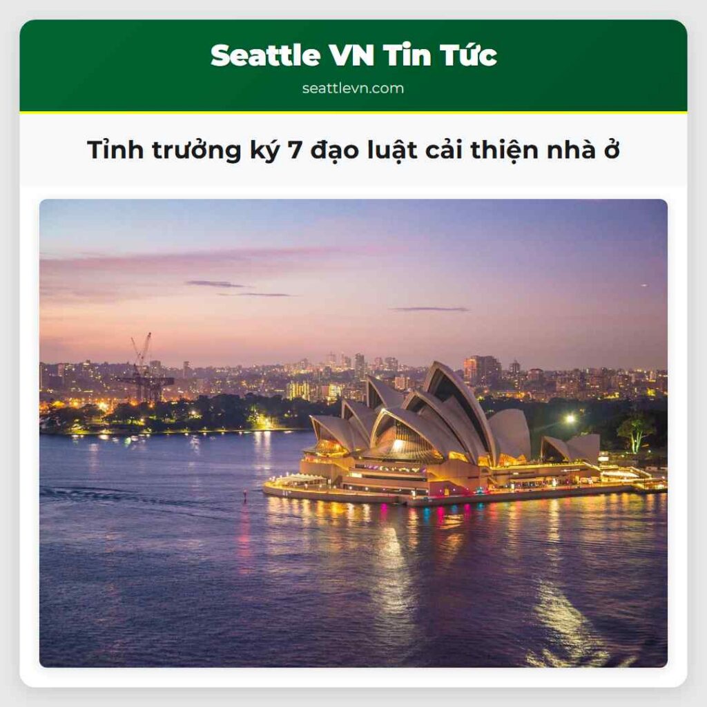 Tỉnh trưởng ký 7 đạo luật cải thiện nhà ở