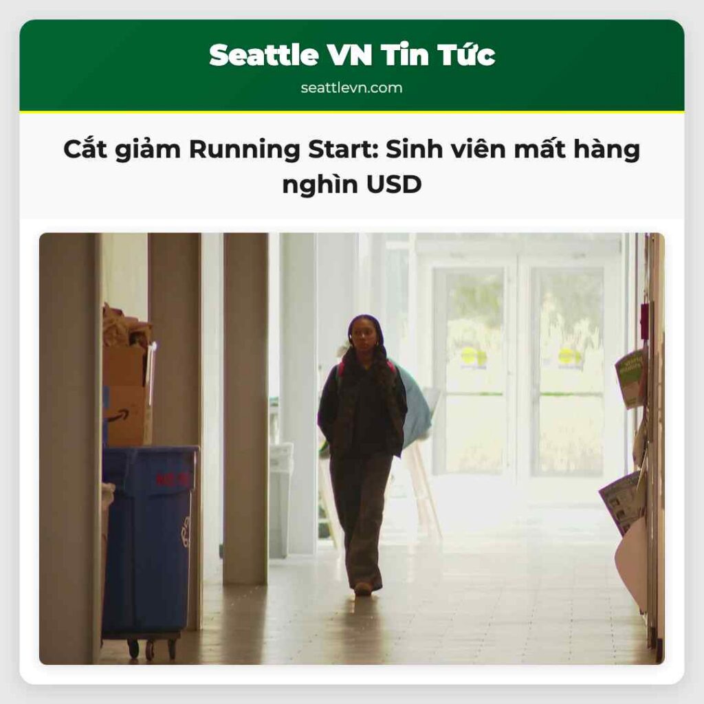 Cắt giảm Running Start: Sinh viên mất hàng nghìn