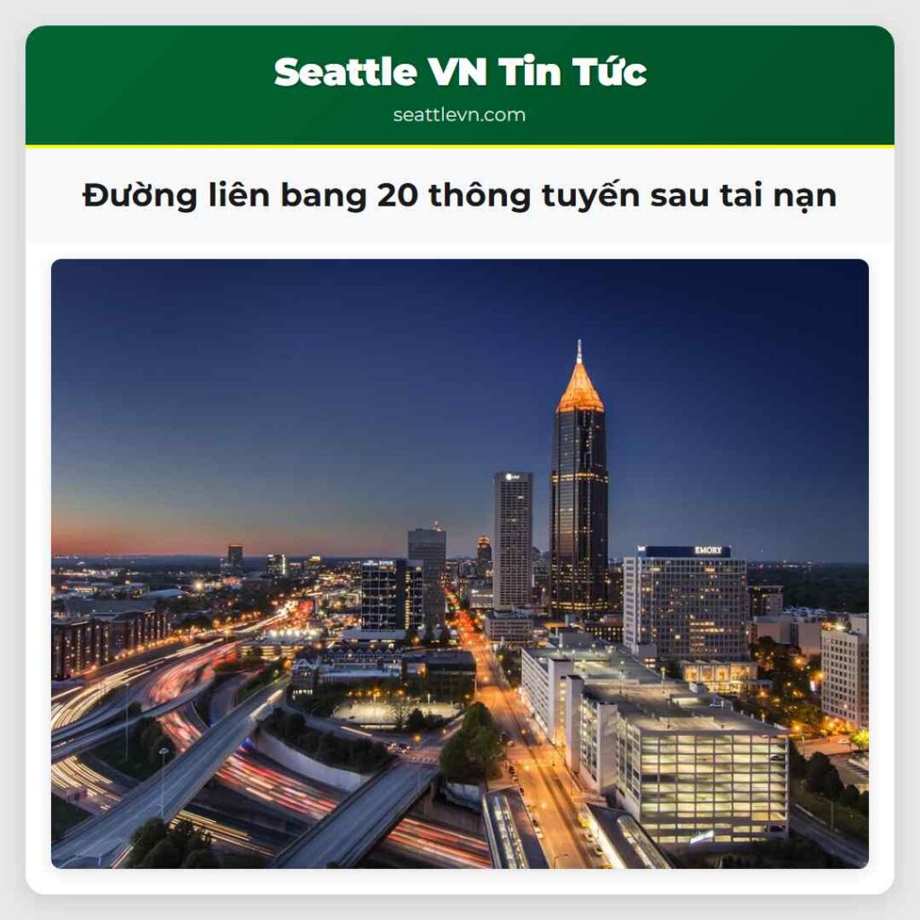 Đường liên bang 20 thông tuyến sau tai nạn