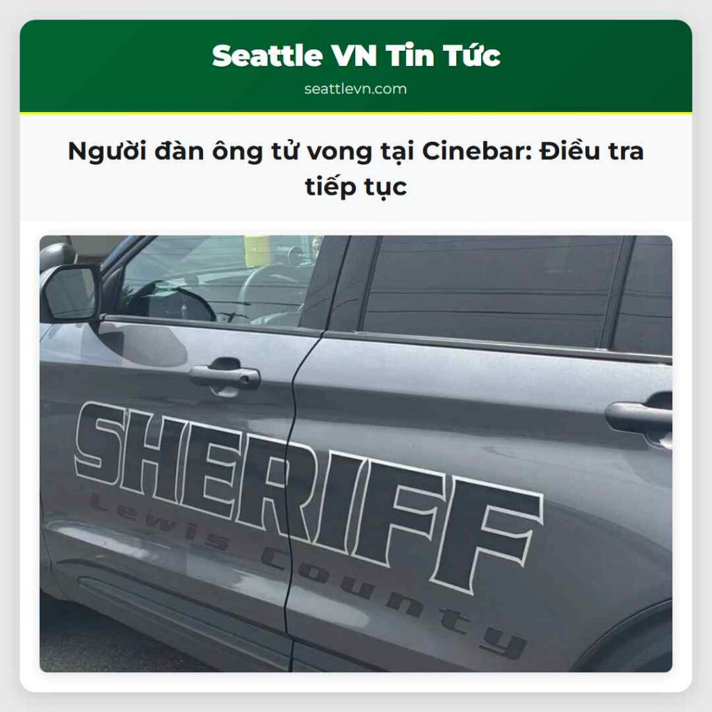 Người đàn ông tử vong tại Cinebar: Điều tra tiếp