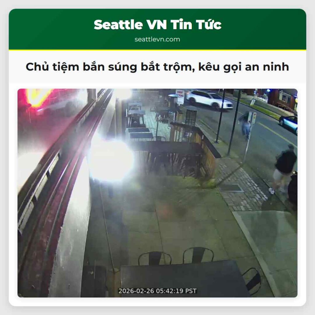 Chủ tiệm bắn súng bắt trộm, kêu gọi an ninh