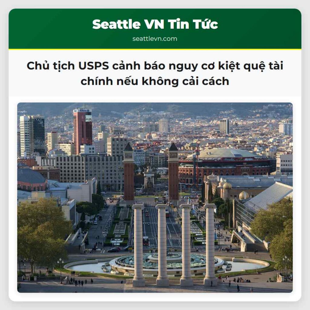 Chủ tịch USPS cảnh báo nguy cơ kiệt quệ tài chính