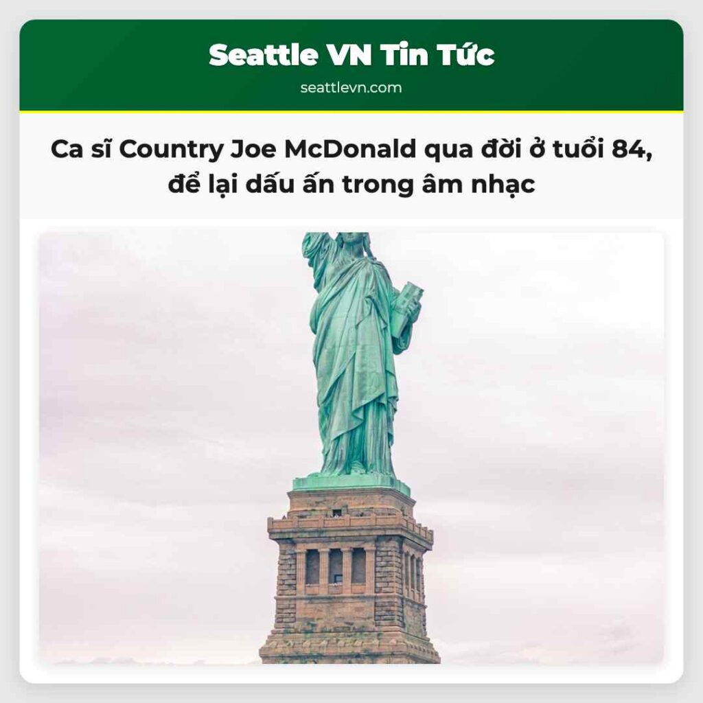 Ca sĩ Country Joe McDonald qua đời ở tuổi 84, để
