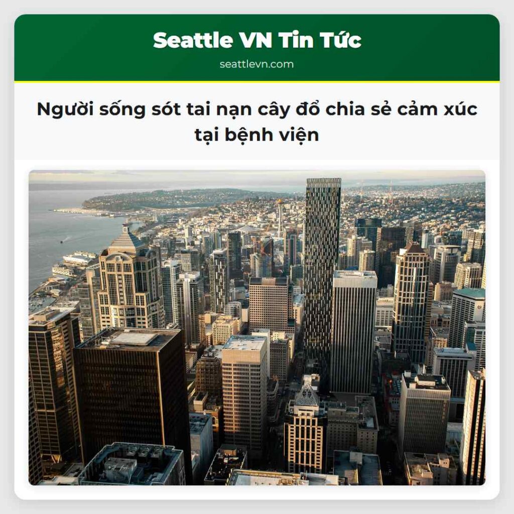 Người sống sót tai nạn cây đổ chia sẻ cảm xúc tại