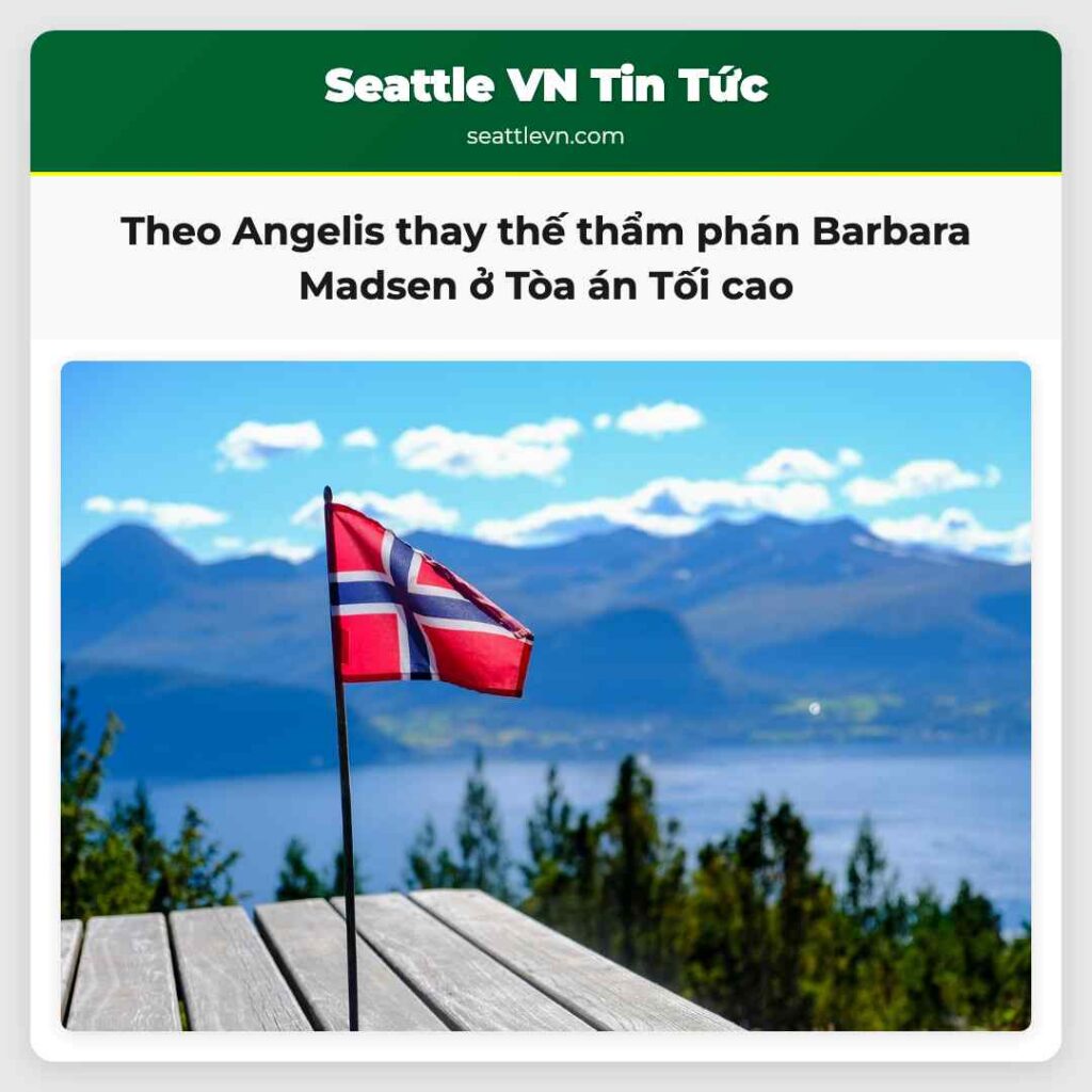 Theo Angelis thay thế thẩm phán Barbara Madsen ở