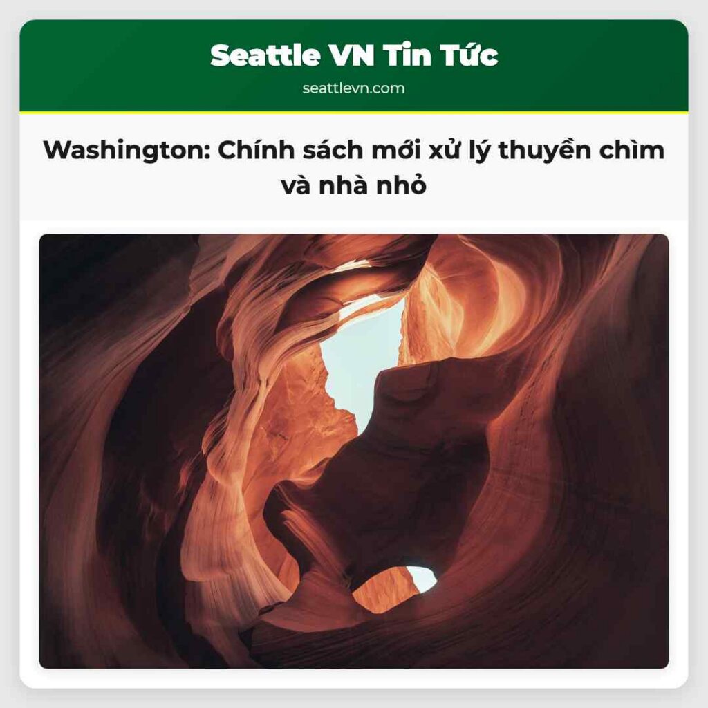 Washington: Chính sách mới xử lý thuyền chìm và
