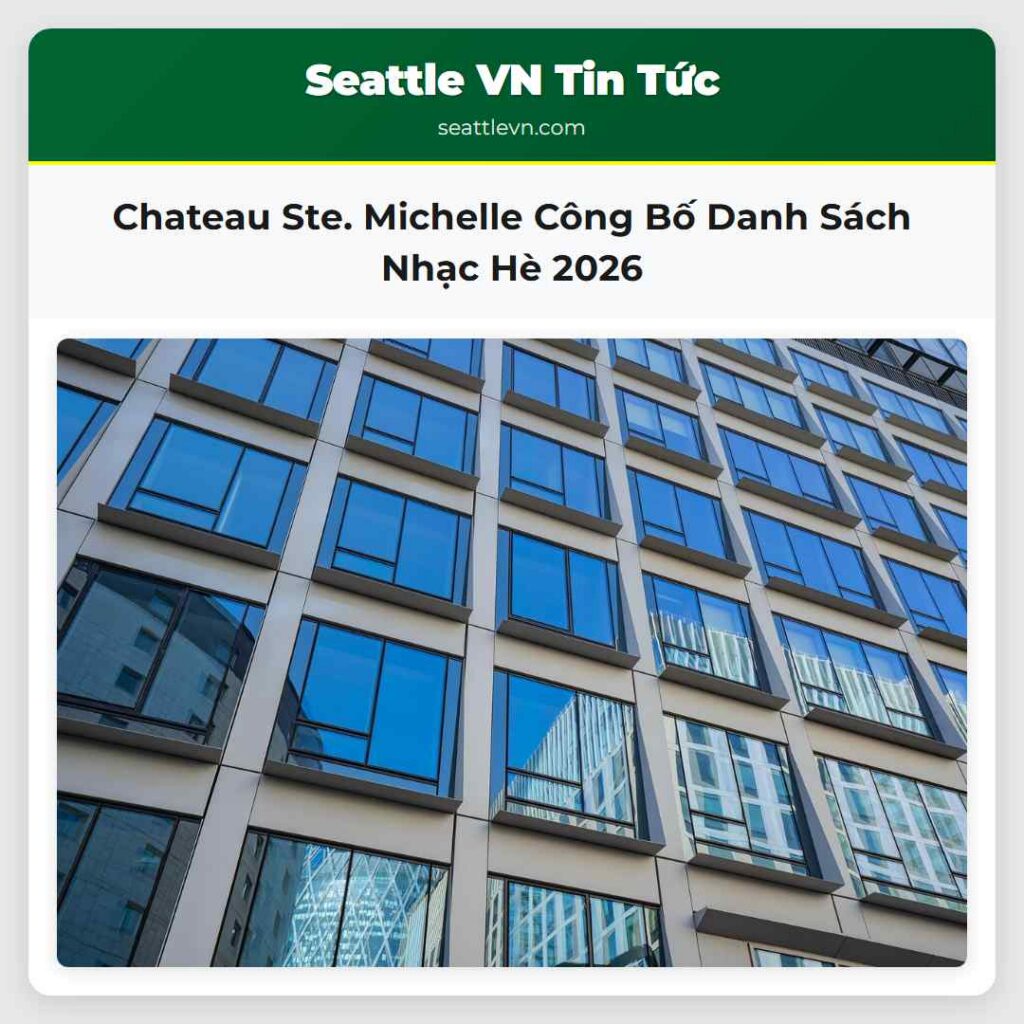Chateau Ste. Michelle Công Bố Danh Sách Nhạc Hè