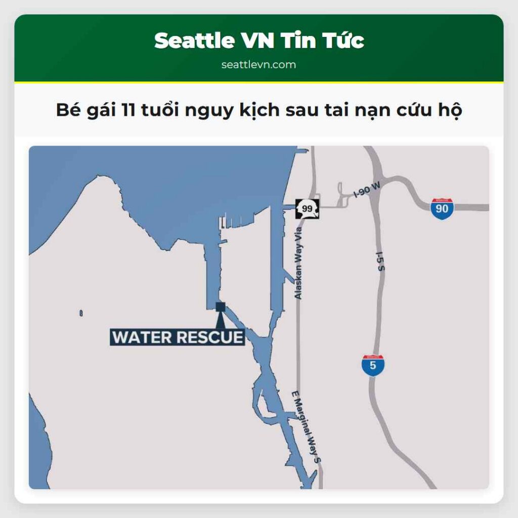 Bé gái 11 tuổi nguy kịch sau tai nạn cứu hộ