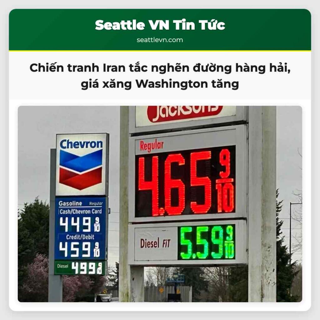 Chiến tranh Iran tắc nghẽn đường hàng hải, giá