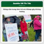 Trẻ ốm ít lựa chọn Đóng cửa trung tâm trẻ em Kitsap khiến hàng trăm gia đình rơi vào khủng hoảng