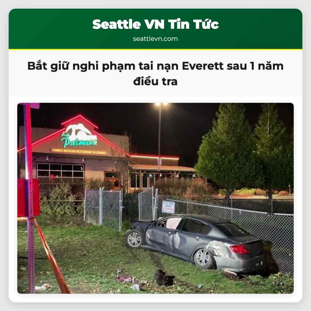 Bắt giữ nghi phạm tai nạn Everett sau 1 năm điều