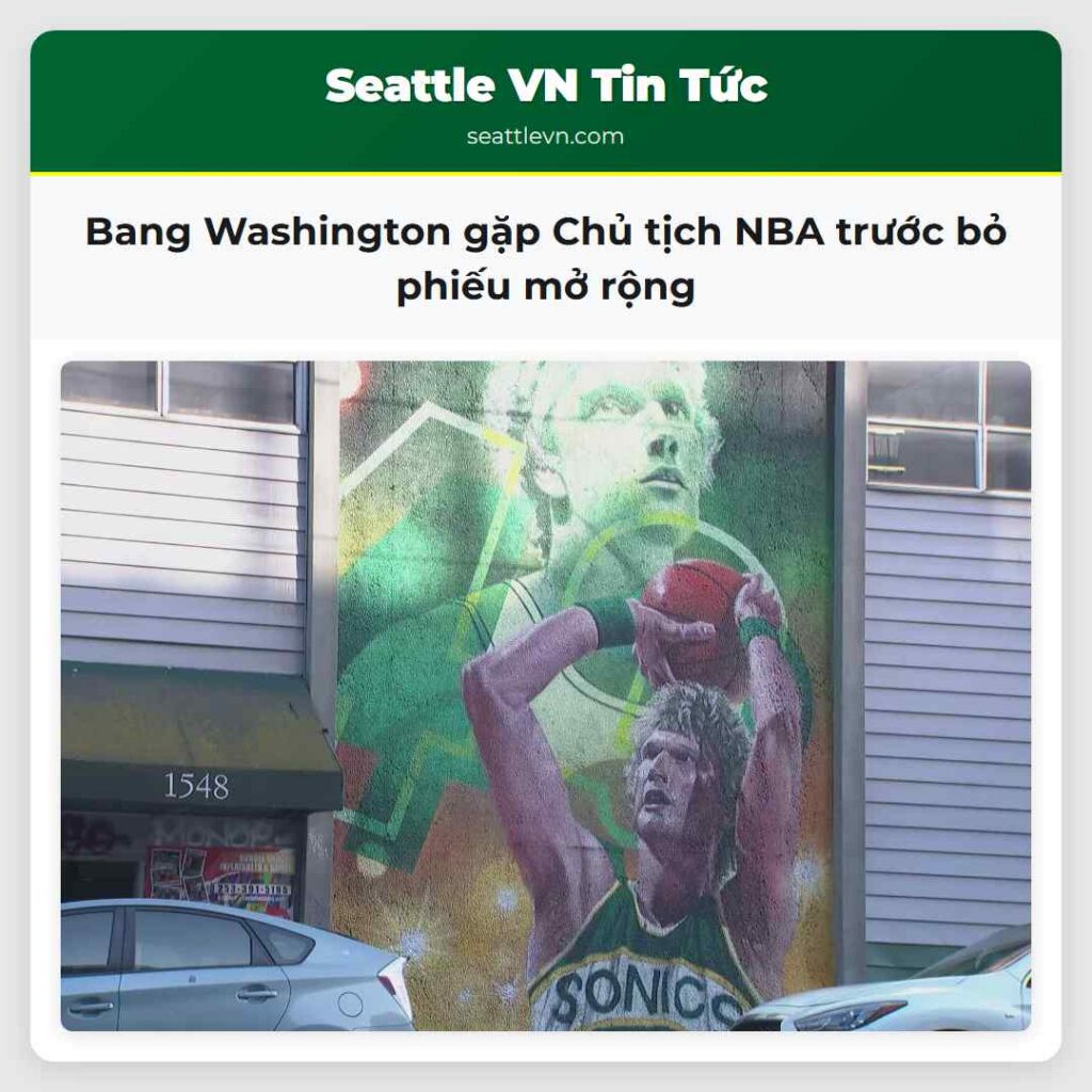 Bang Washington gặp Chủ tịch NBA trước bỏ phiếu