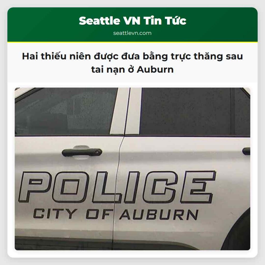 Hai thiếu niên được đưa bằng trực thăng sau tai