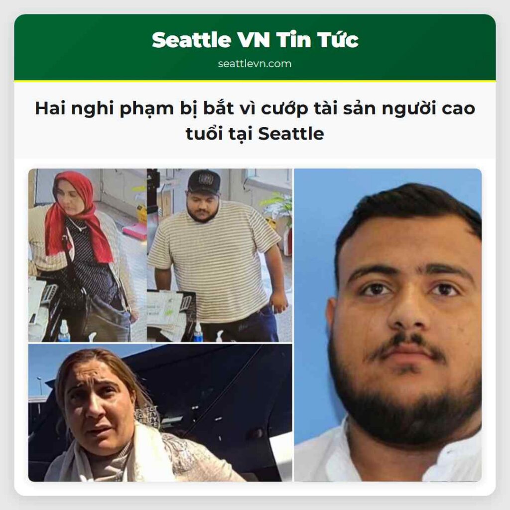 Hai nghi phạm bị bắt vì cướp tài sản người cao