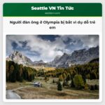 Người đàn ông ở Olympia bị bắt vì dụ dỗ trẻ em