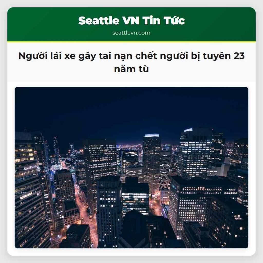 Người lái xe gây tai nạn chết người bị tuyên 23