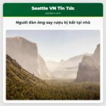 Người đàn ông say rượu bị bắt tại nhà