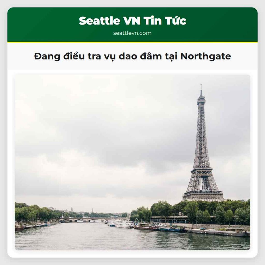 Đang điều tra vụ dao đâm tại Northgate