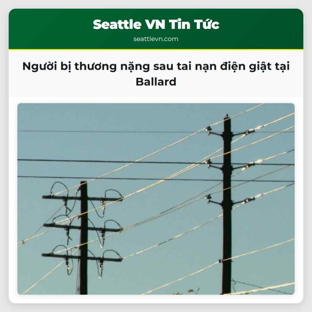 Người bị thương nặng sau tai nạn điện giật tại