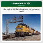 Hai trường Bắc Carolina phong tỏa sau vụ nổ súng