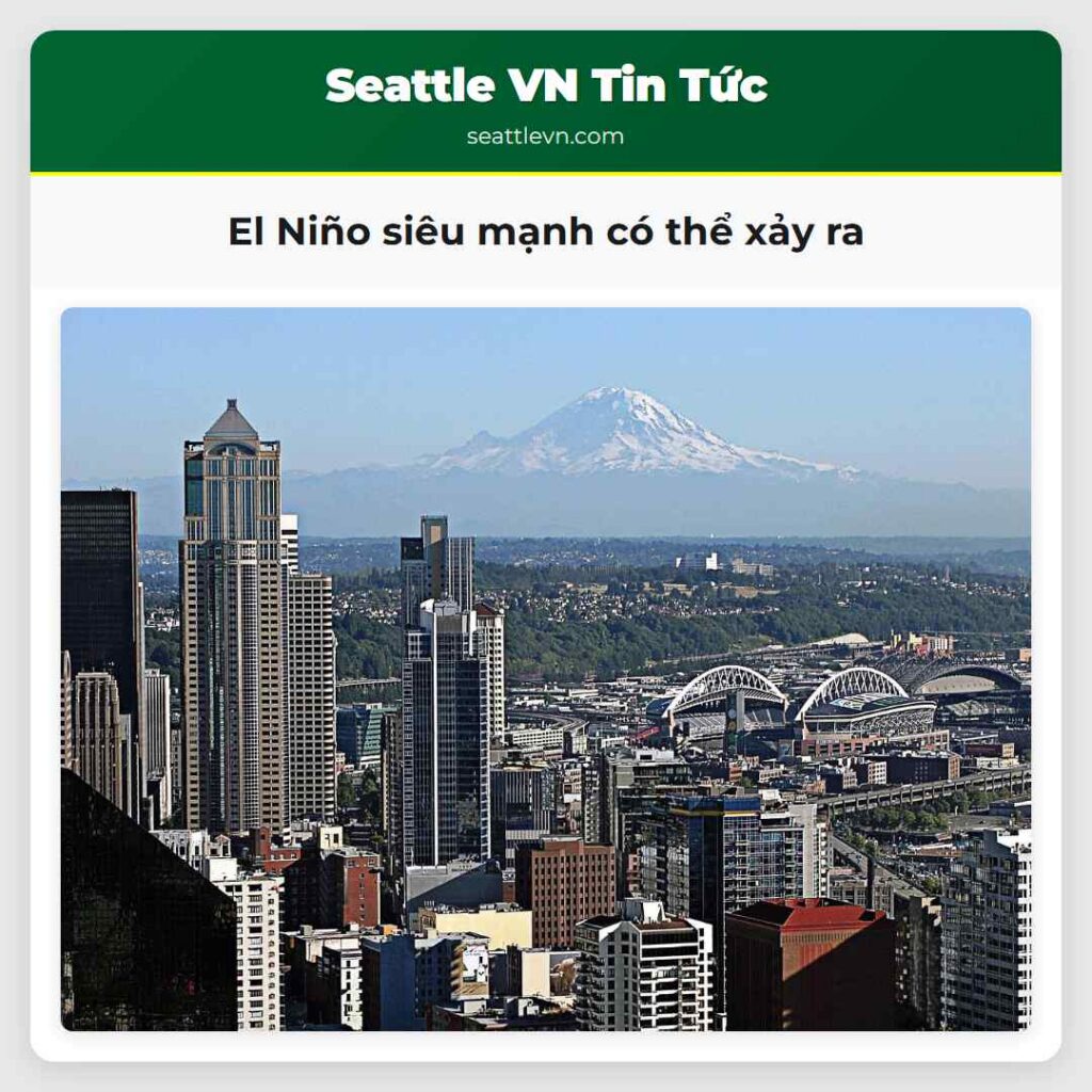 El Niño siêu mạnh có thể xảy ra
