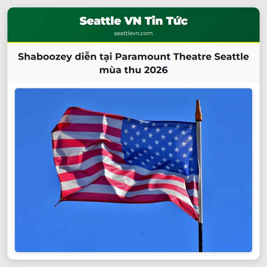Shaboozey diễn tại Paramount Theatre Seattle mùa