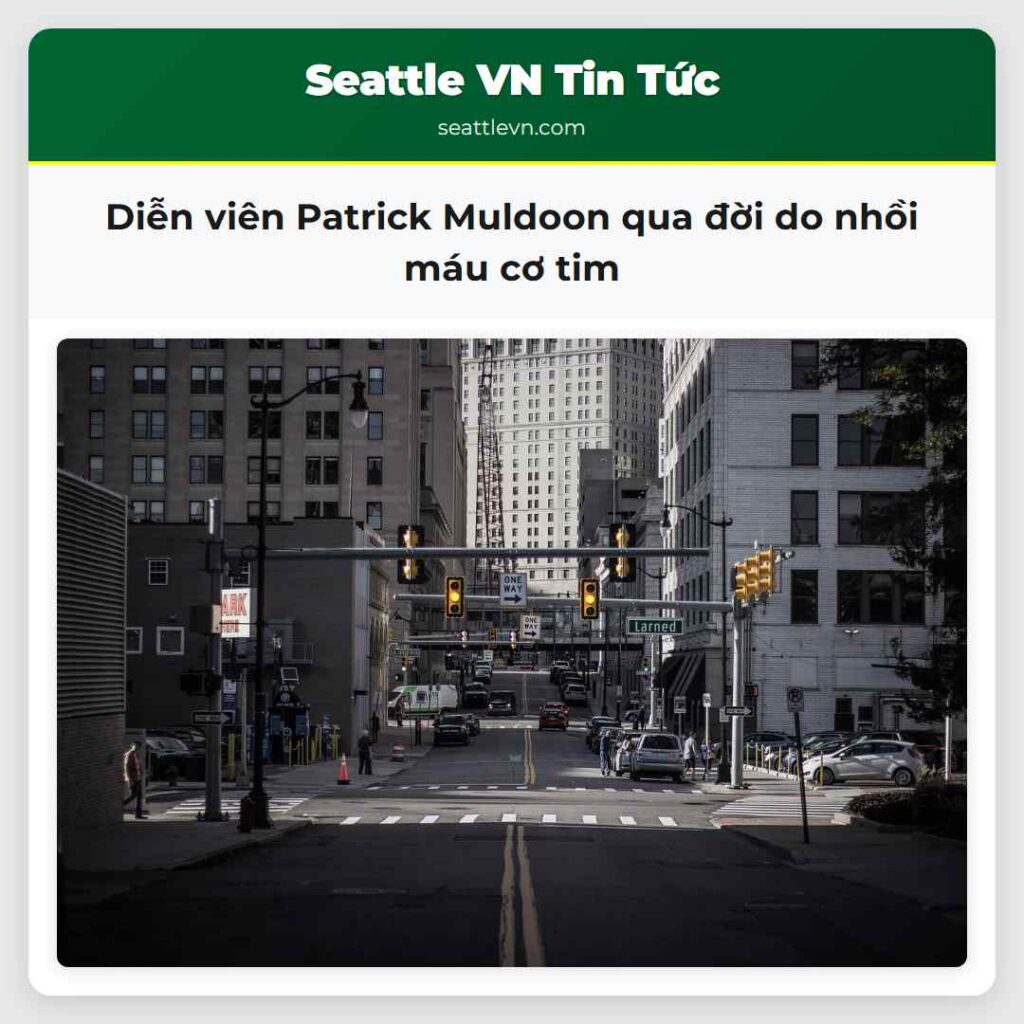 Diễn viên Patrick Muldoon qua đời do nhồi máu cơ