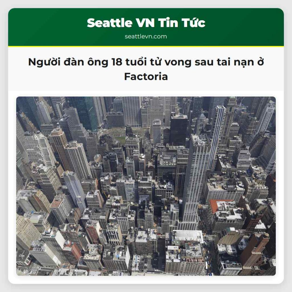 Người đàn ông 18 tuổi tử vong sau tai nạn ở