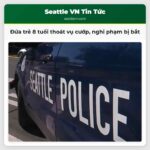 Đứa trẻ 8 tuổi thoát vụ cướp nghi phạm bị bắt